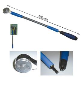 "Reverzibilna ručica fleksibilna saptihvatom na 3/8"" dužine 500 mm 72 zuba JBM"